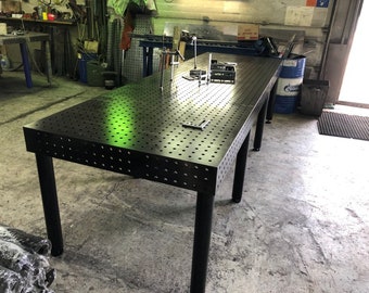 Complete CNC Plasma Cutting Welding Table Plans - DIY 1200x2400 mm Custom Workshop Table Design