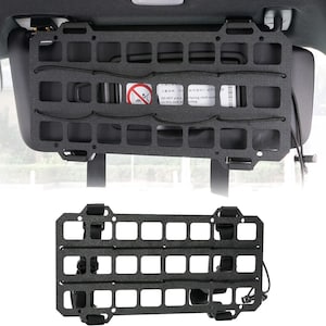 Molle Panel DXF Files: CNC Laser Cut Car Organizer (Digital)