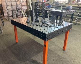 Welding Table Plans: DXF & SVG Files for Plasma/Laser Cutting (Digital Product)