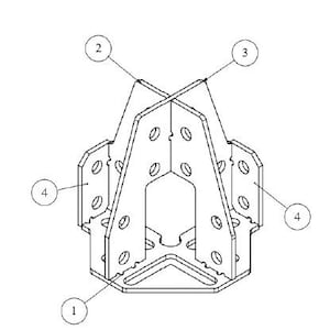 Welding Accessories DXF File | CNC & Laser Cutting | Precision Bracket