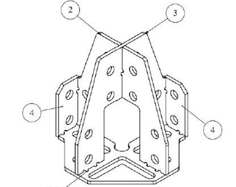 Welding Accessories DXF File | CNC & Laser Cutting | Precision Bracket