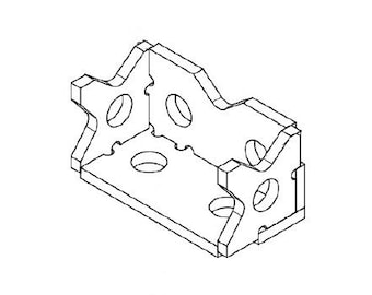 Custom DXF File for Welding Fixture | CNC Plasma & Laser Cut Ready | Precision Metal Design | Instant Download