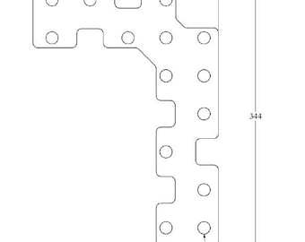 Archivo DXF de accesorios de soldadura / Corte CNC y láser / Plantilla de soldadura