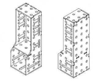 Welding Table Bracket DXF File: CNC Laser Cut Plans (Digital Download)