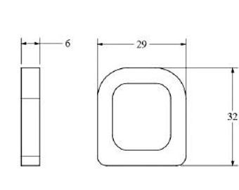 Precision CNC DXF File for Metal Bracket | Laser Cutting