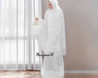 Tasya Adult Mukena Elegant Comfortable and Exclusive,Mukena,Muslim Prayer Dress,Muslim Prayer Attire,Prayer Outfit,Muslim Prayer Clothes