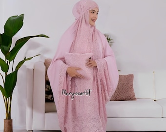 Azzahra Adult Mukena Comfortable and Elegant,Mukena,Muslim Prayer Dress,Muslim Prayer Attire,Prayer Outfit,Muslim Prayer Clothes