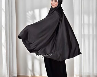 Mukena 2 in 1 per adulti in seta di alta qualità, serie Nadra, elegante e confortevole, Mukena, abito da preghiera musulmano, abbigliamento da preghiera musulmano, abito da preghiera