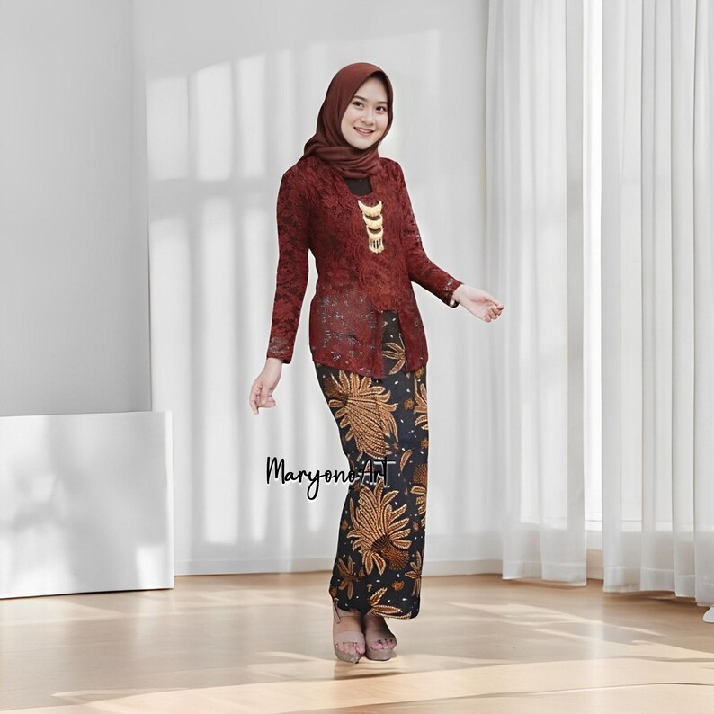 Black Gold Bali Kutubaru Pants Set