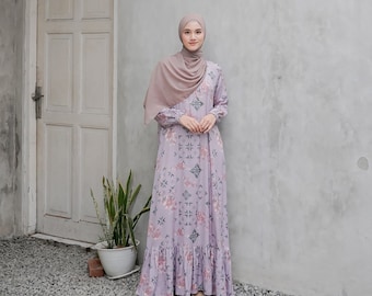 Latest Eid Gamis Dress Women's Muslim Syari Dress, Muslimah fashion, Muslim Women, Women Dress, Islamic Dress