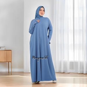 Queena Dress Muslim Gamis Elegant and Comfortable,Muslim Dress,Muslim Dress Wedding,Women Muslim Attire,Women Islamic Dress,Islamic Dress