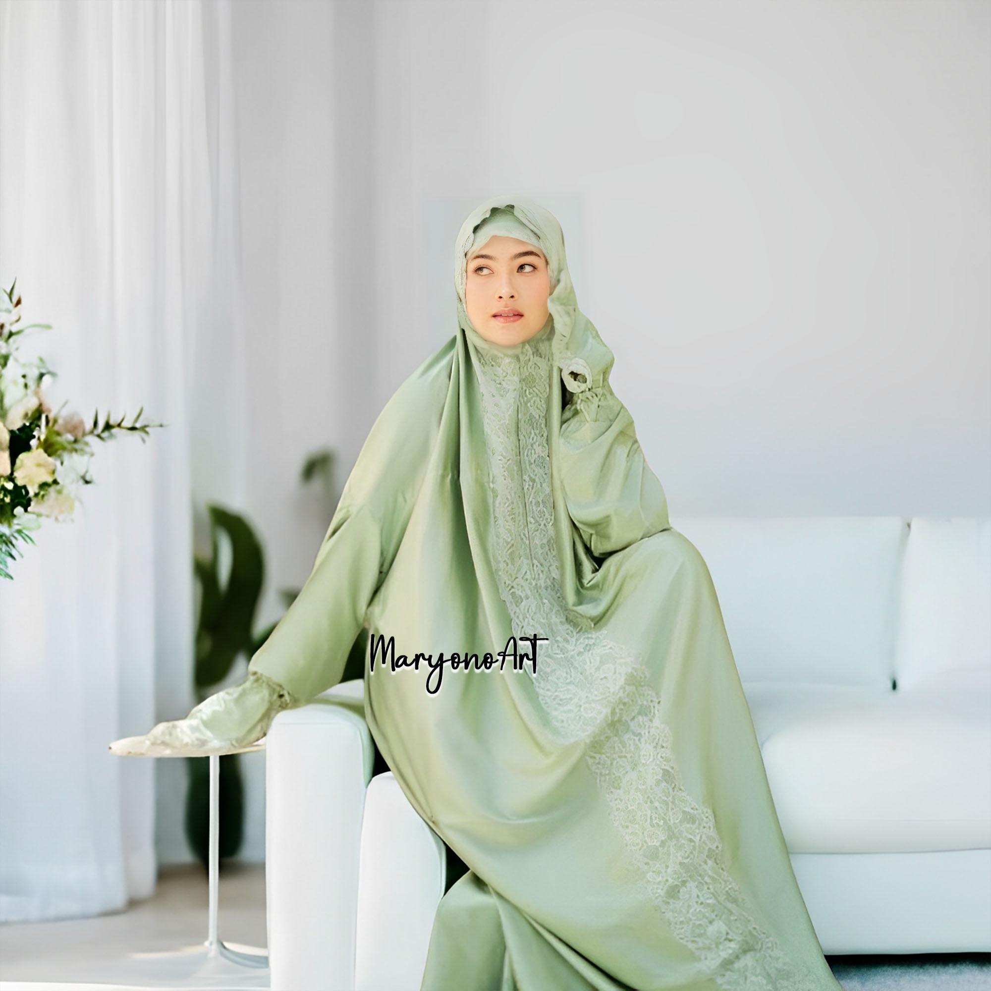 Dinda 大人用 ムケナ 快適でエレガント、ムケナ、イスラム教徒の祈りの