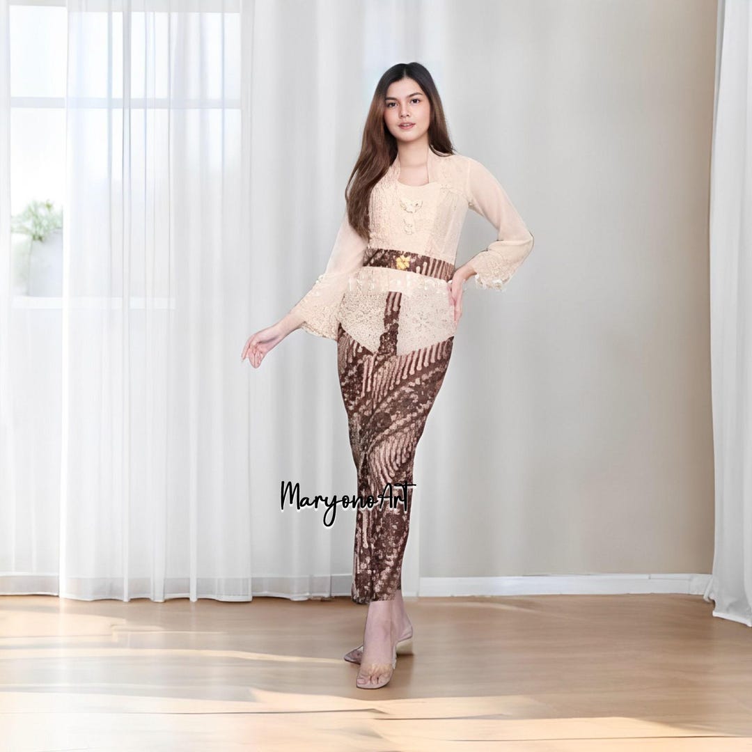 Ansia Modern Kebaya Set (Blue)