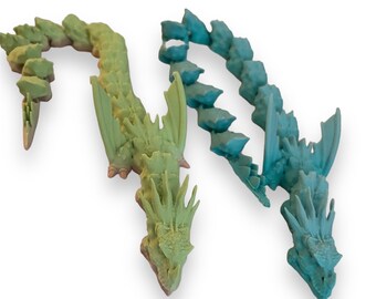 3D printed 2 tone dragon