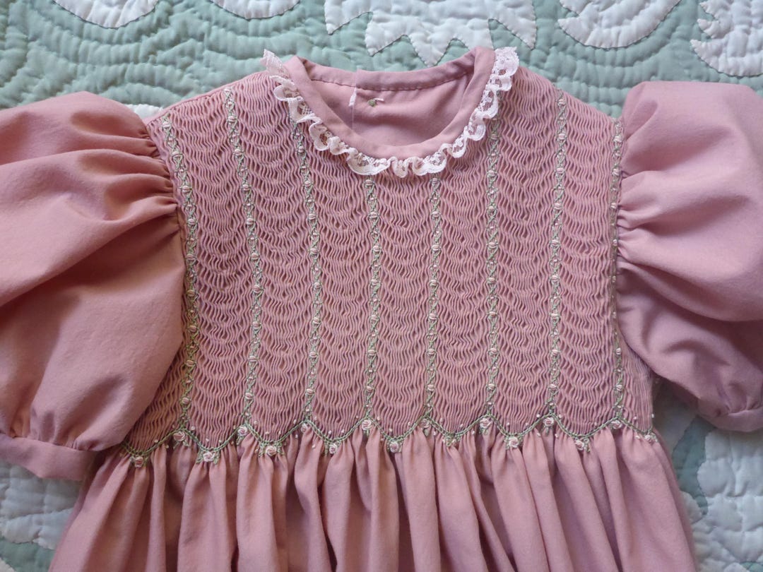 Open Back Smocked Dress