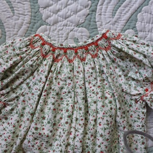 Size 12 Months Smocked  Romper