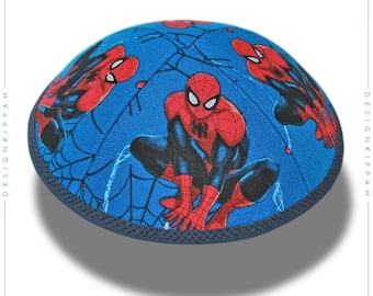 Spider-man kippah • yarmulke | Jewish gift • Modern Judaica