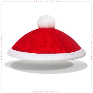 Chrismukkah kippah • Yamaclaus • Chanukah gift | Modern Judaica