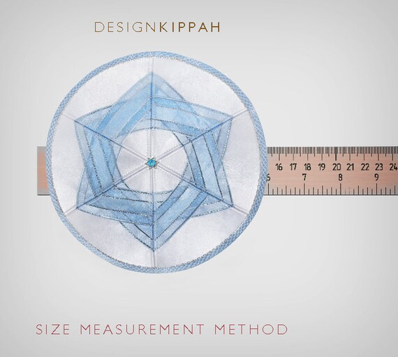 Yarmulke Size Chart