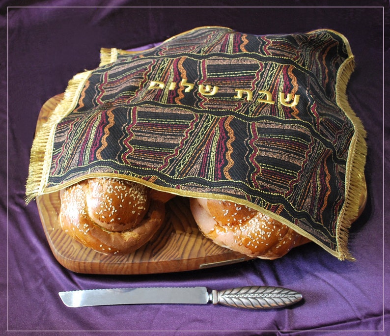 Challah bread cover. Series Shabbat Dreaming. Australian Etsy