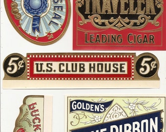 cuban cigar labels etsy