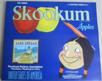 20 Old  Vintage APPLES CRATE LABELS Grandview Wa.,Chelan Falls Wa.,Yakima, Wash.,,etc......
