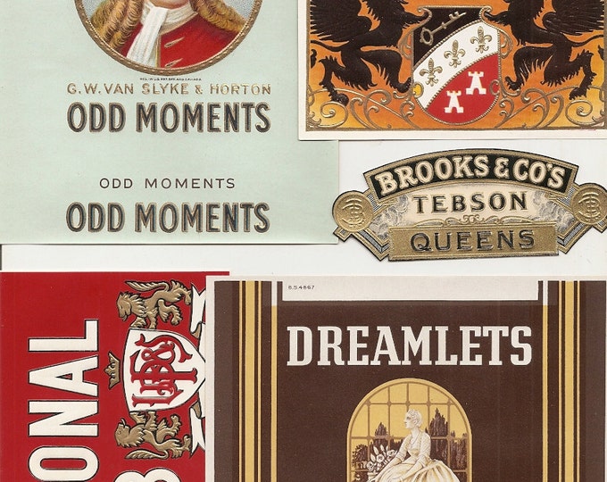 40 Different 1930s Plus TOBACCO and CIGAR LABELS - Etsy