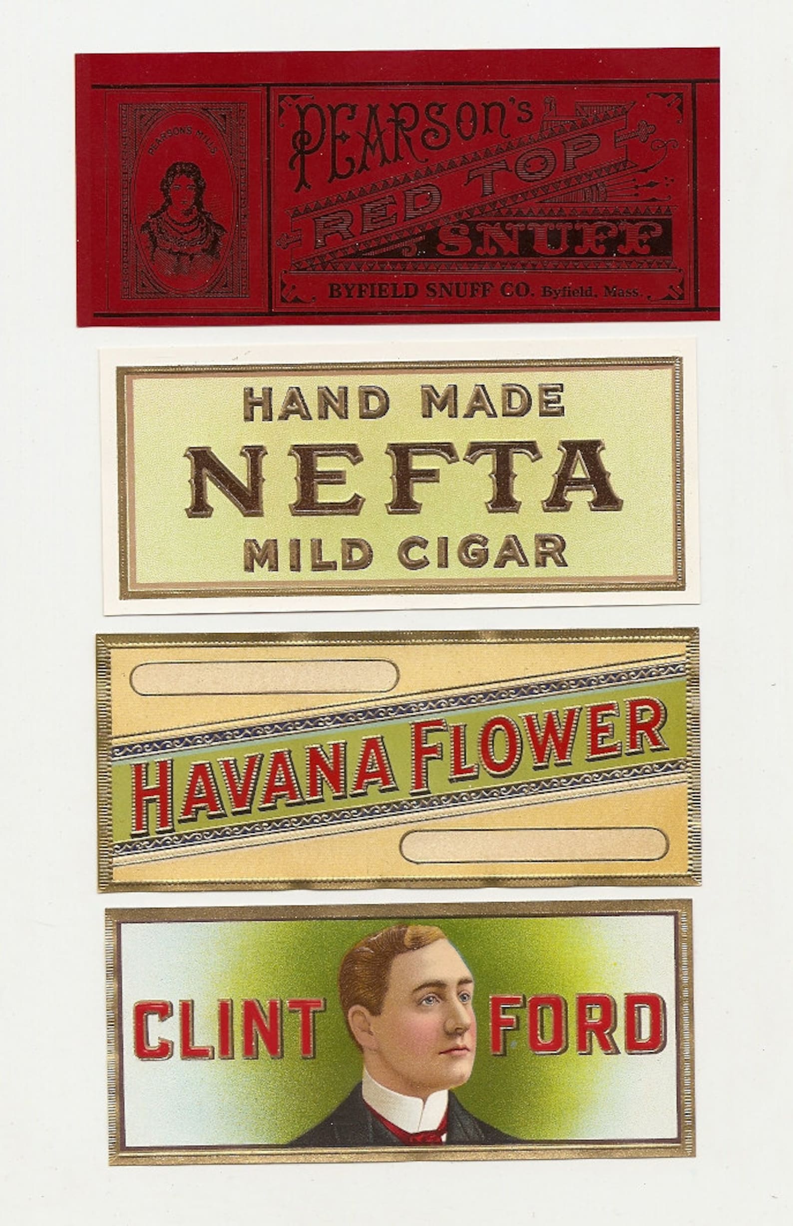 27 Different 1930's Plus Unused CIGAR Box LABELS / TOBACCO - Etsy