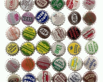 139 Unused Old SODA ,CORKS, BOTTLECAPS Collection