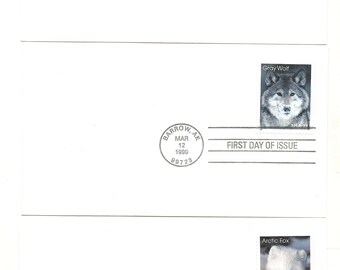 United States Postal Service ARCTIC ANIMALS FDC Set of 5 Barrow , Ak