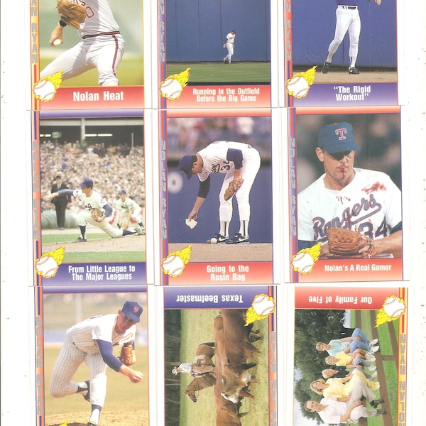 Pacific Trading Card Nolan Ryan 1991 Etsy