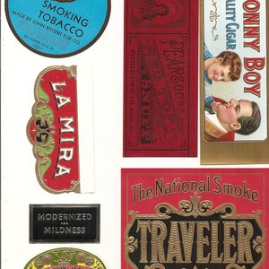 28 1930s plus TOBACCO and CIGAR LABELS image 2