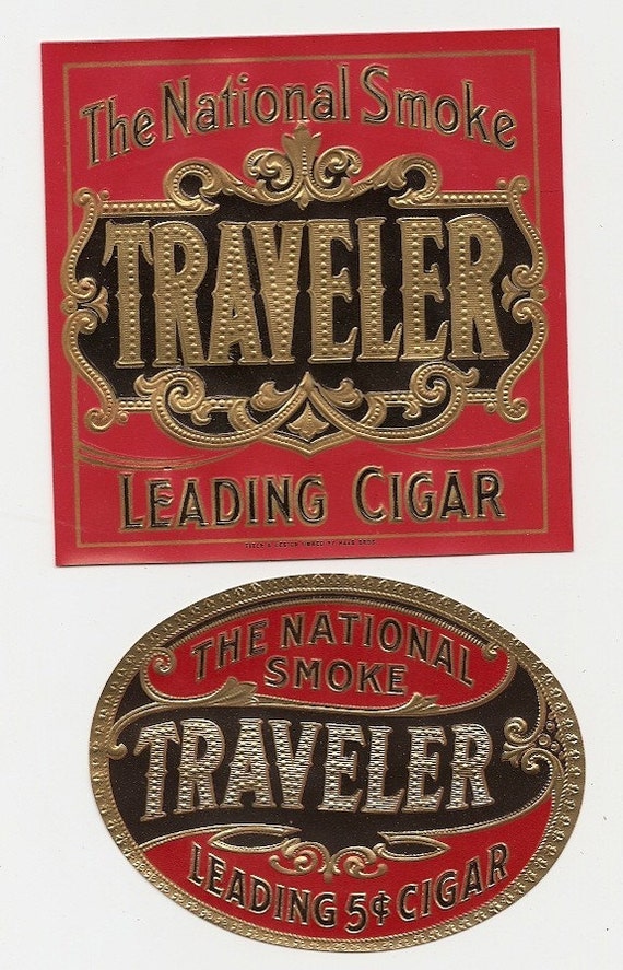 lone wolf smoke vintage cigar tobacco box crate label art print labels
