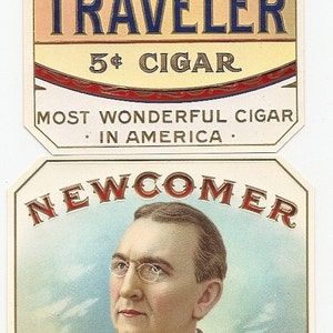33 different 1930s plus TOBACCO and CIGAR Labels TOBACCO image 4