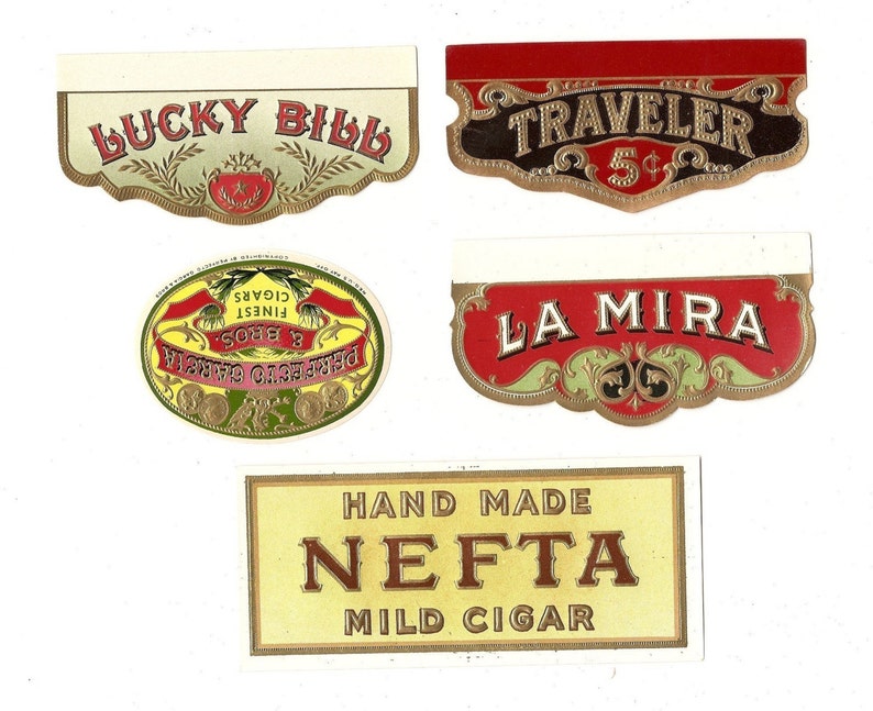 16 1930's Plus Different Unused CIGAR Box LABELS / TOBACCO | Etsy