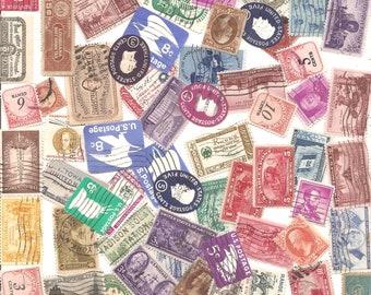 138 Old Vintage Stamps etc...U.S. ETC...