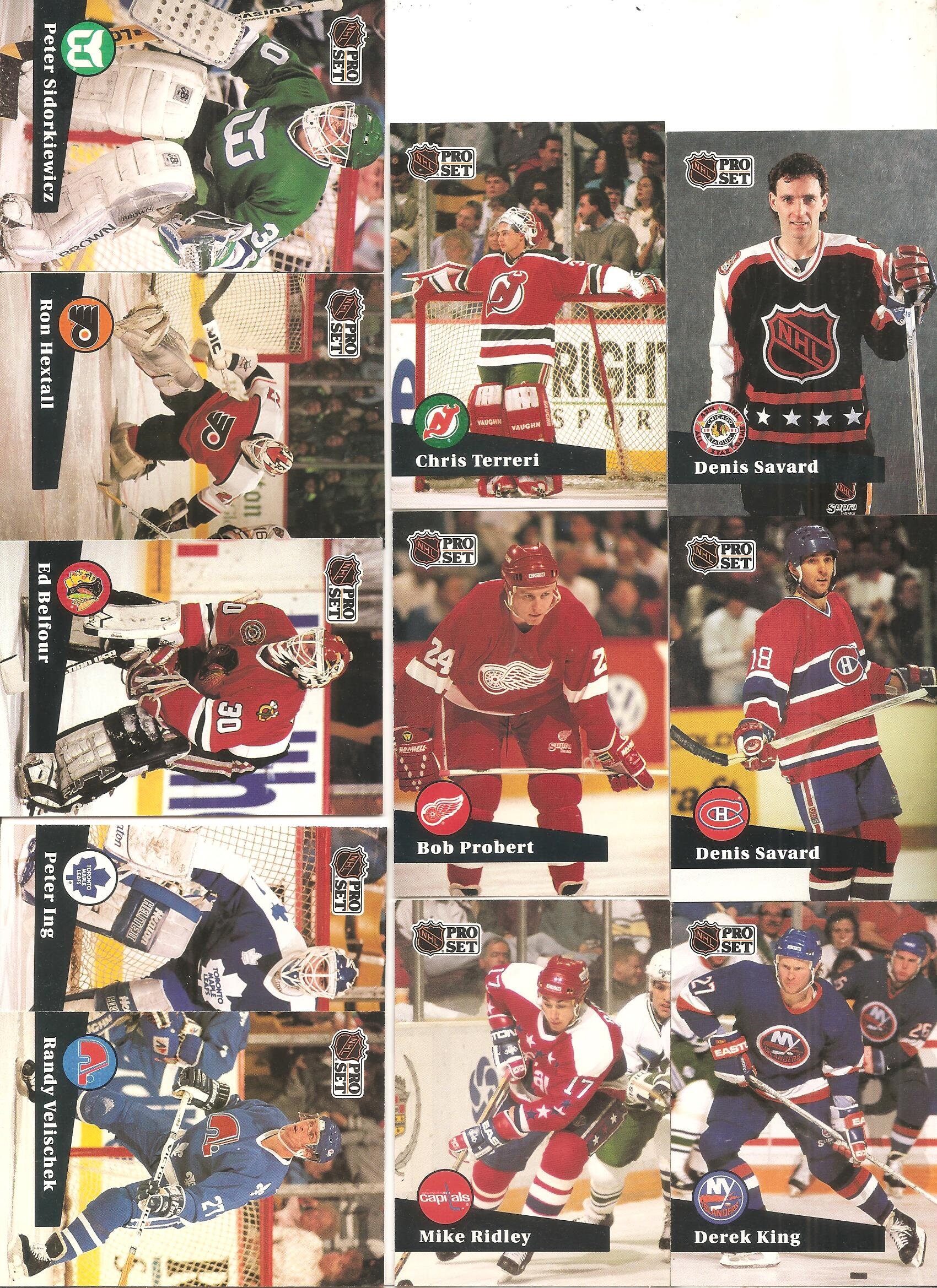 PROSET】THE HOTTEST CARDS ON ICE! NHL THE 1990 SERIES 1
