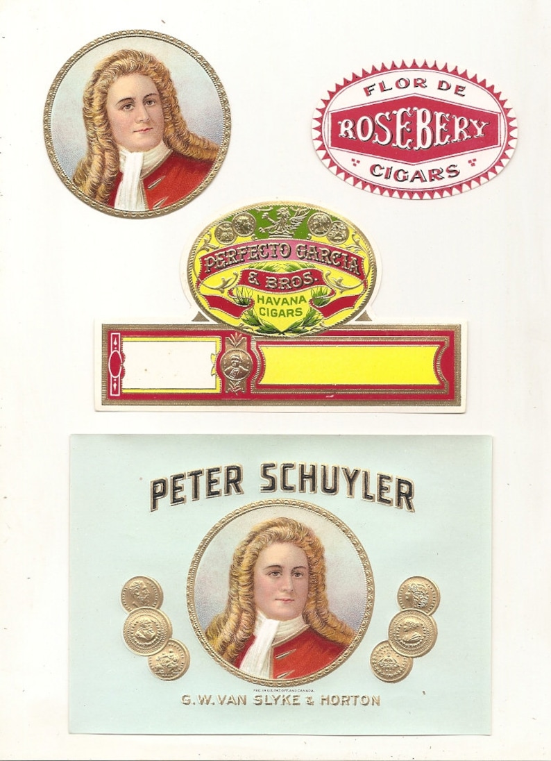 41 Different 1930s Plus TOBACCO and CIGAR LABELS - Etsy
