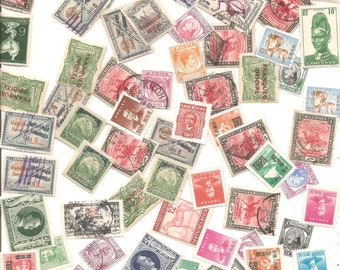 170 Old Vintage Stamps