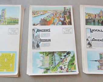 15 Old Vintage - Solomon's Dental Laboratory Advertising Mailers - FRANCE