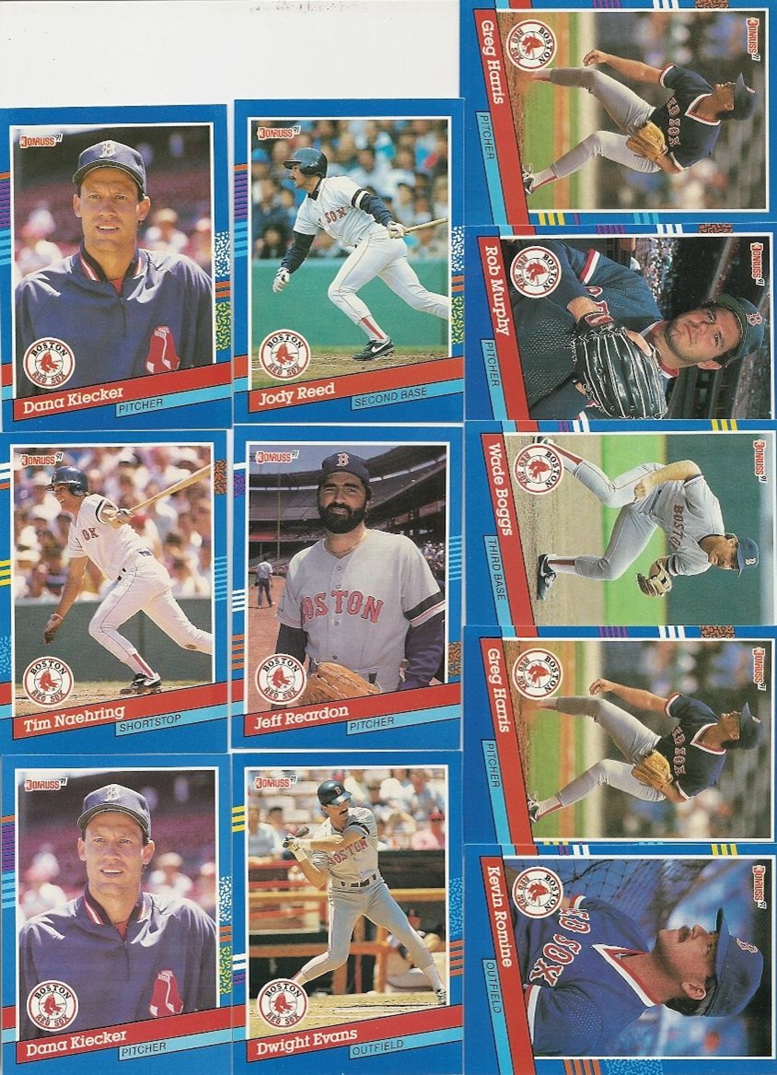 1991 Donruss Baseball Cards - Pick 1 To 98, Ungraded Near Mint Condition 6 thumbnail image