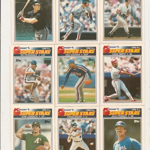 Kmart Baseball Cards Etsy