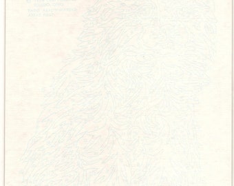 Old Vintage PAINT By Numbers Panel KITTEN KAPERS (B)