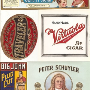 28 1930s Plus TOBACCO and CIGAR LABELS - Etsy