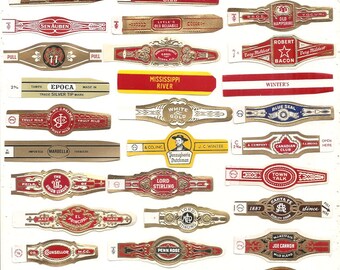 cuban cigar band etsy