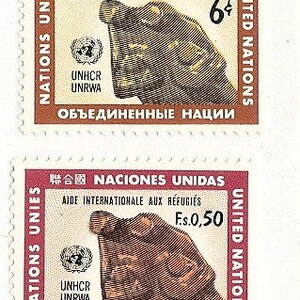 95 Vintage Unused UNITED NATIONS STAMPS image 8