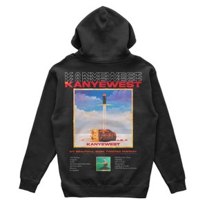 Kanye West &quot;My Beautiful Dark Twisted Fantasy&quot; Limited Edition Hoodie - Iconic Album Merchandise