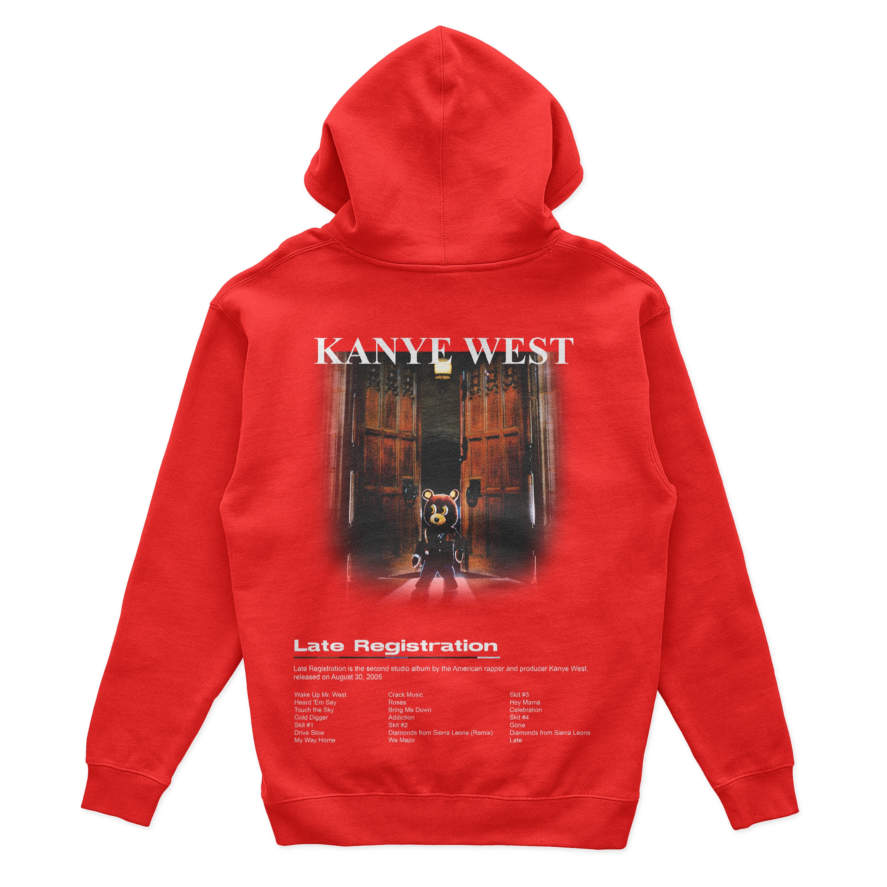 Kanye West late Registration Limited Edition Hoodie Iconic Album Merchandise Etsy
