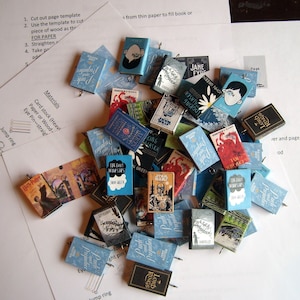 Make Your Own Miniature Jane Eyre Book Charm Downloadable PDF Printable ...