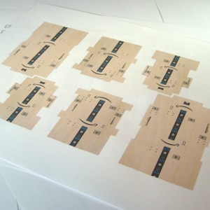 MEGA Set Printable Miniature 1:12 Amazon FedEx USPS Boxes Envelopes PDF File Mini Dollhouse Boxes Downloadable Do It Yourself Faça o seu próprio
